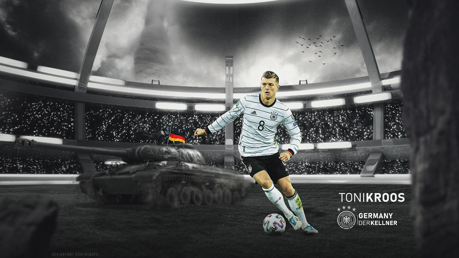 Download mobile wallpaper Sports, German, Soccer, Toni Kroos for free.