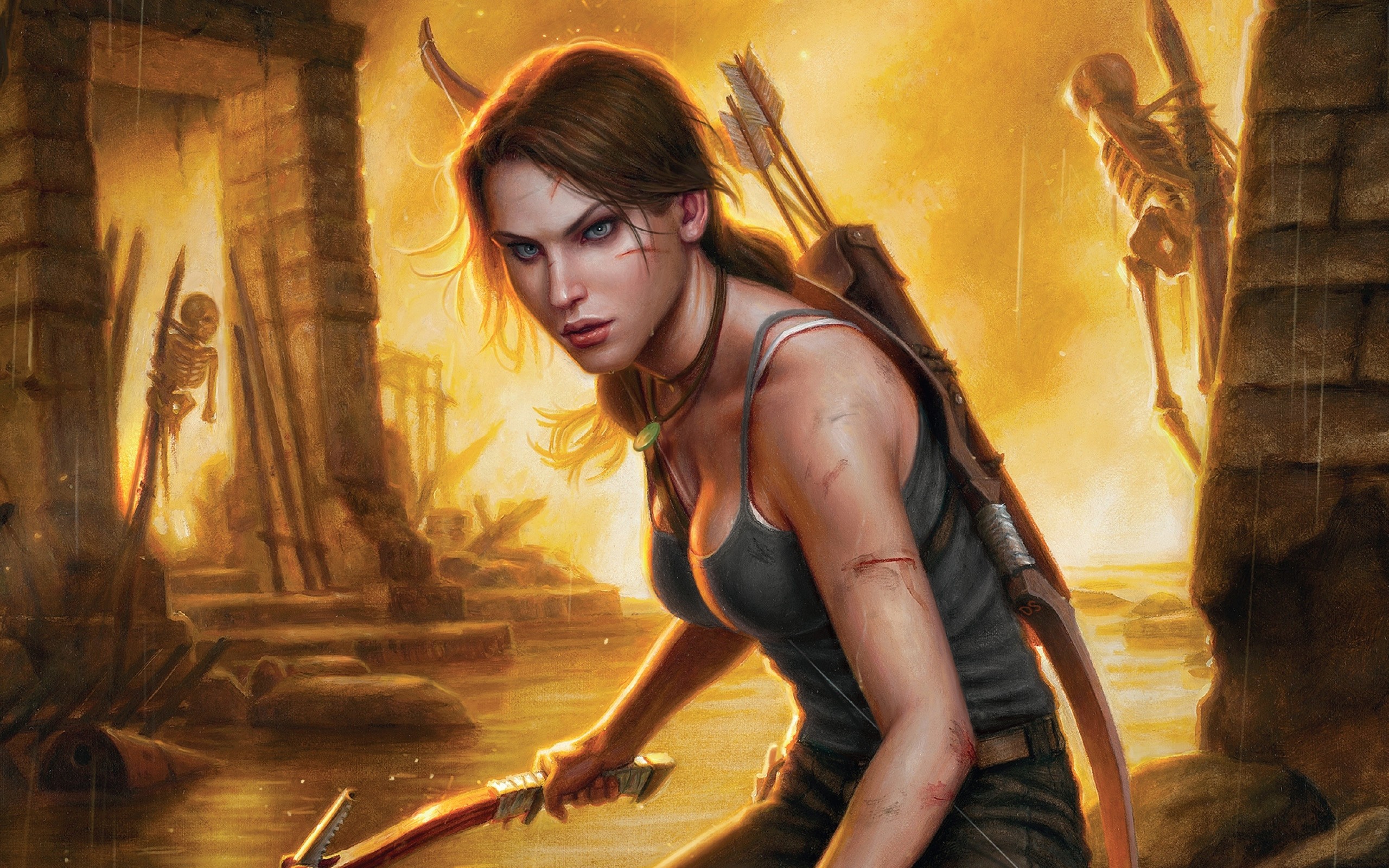 Handy-Wallpaper Tomb Raider, Computerspiele kostenlos herunterladen.