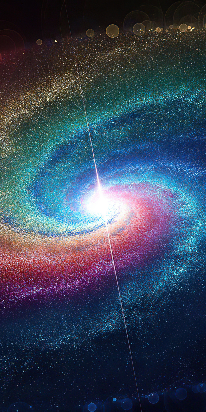 Download mobile wallpaper Galaxy, Colors, Space, Sci Fi for free.