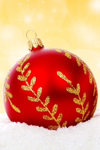 Download mobile wallpaper Christmas, Holiday, Decoration, Christmas Ornaments, Bauble for free.