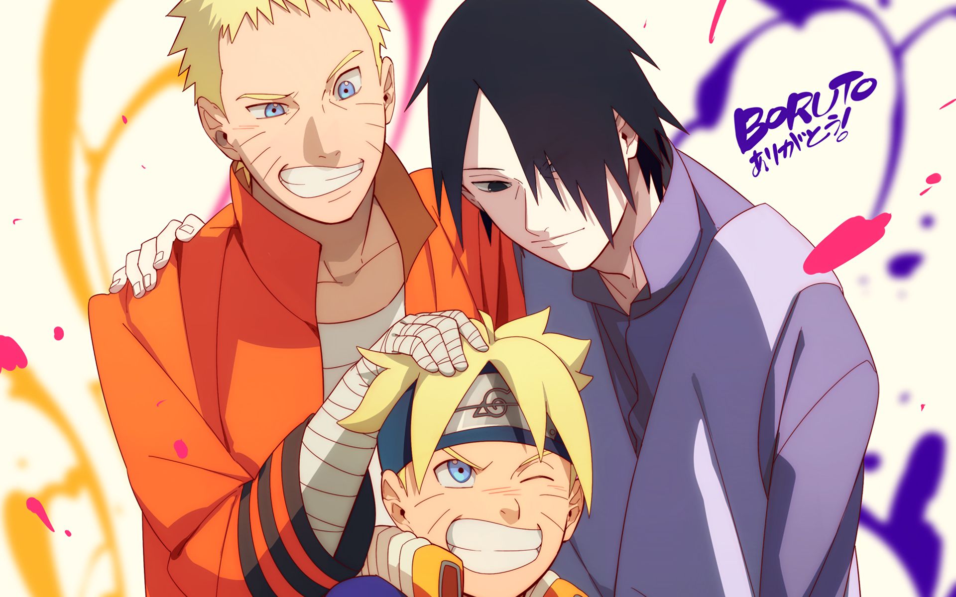 Download mobile wallpaper Anime, Naruto, Sasuke Uchiha, Naruto Uzumaki, Boruto Uzumaki, Boruto for free.