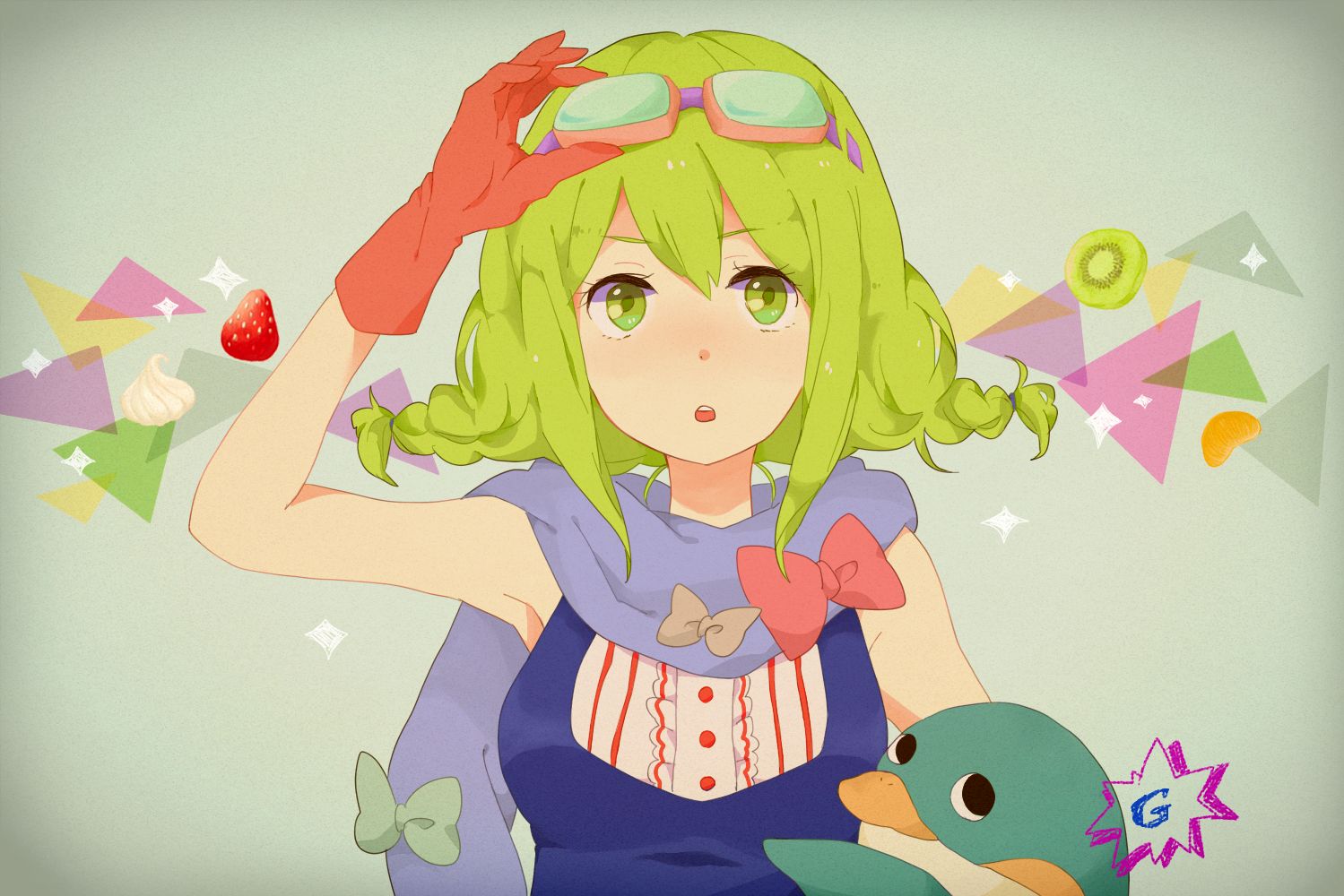 PCデスクトップにボーカロイド, アニメ, Gumi（ボーカロイド）画像を無料でダウンロード