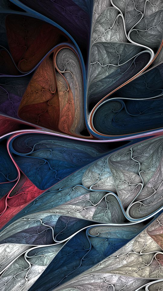 Download mobile wallpaper Abstract, Fractal, Colors for free.