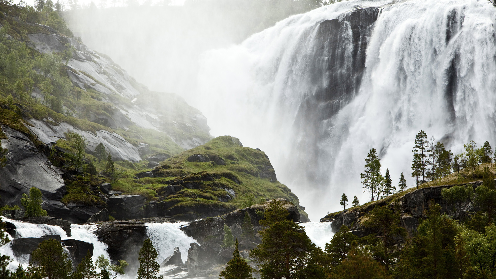 Free download wallpaper Waterfall, Earth on your PC desktop