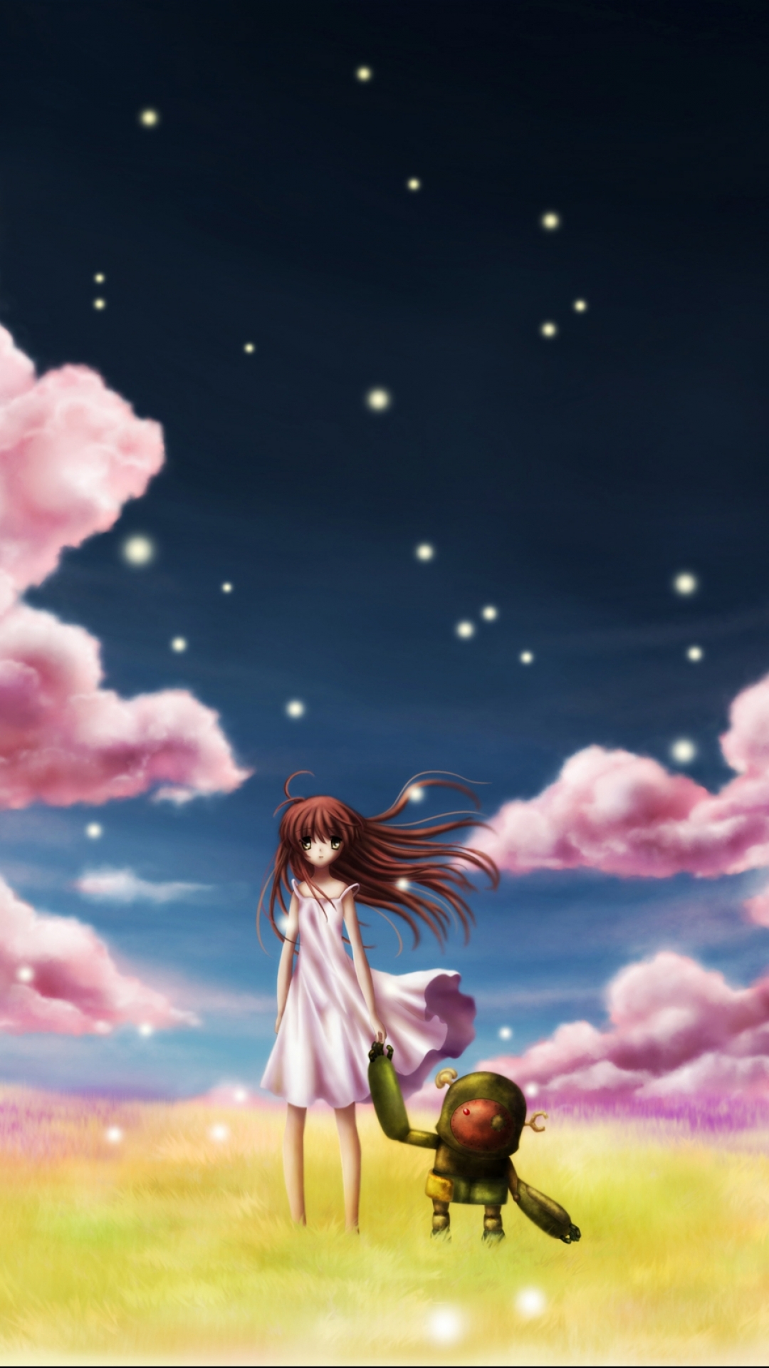Download mobile wallpaper Anime, Clannad, Girl From The Illusionary World, Junk Robot for free.