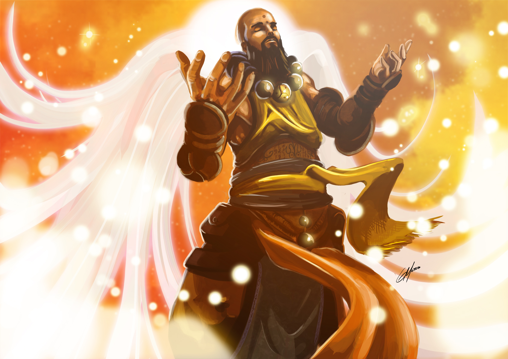 Download mobile wallpaper Monk (Diablo Iii), Diablo Iii, Diablo, Video Game for free.