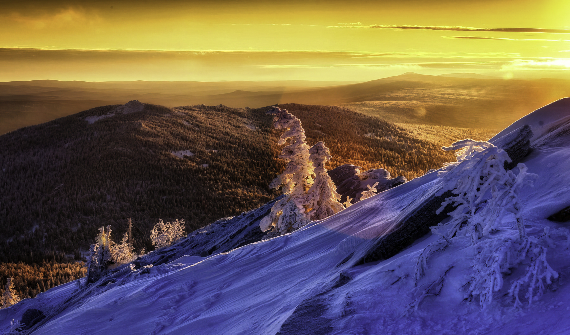 Handy-Wallpaper Landschaft, Winter, Schnee, Erde/natur kostenlos herunterladen.