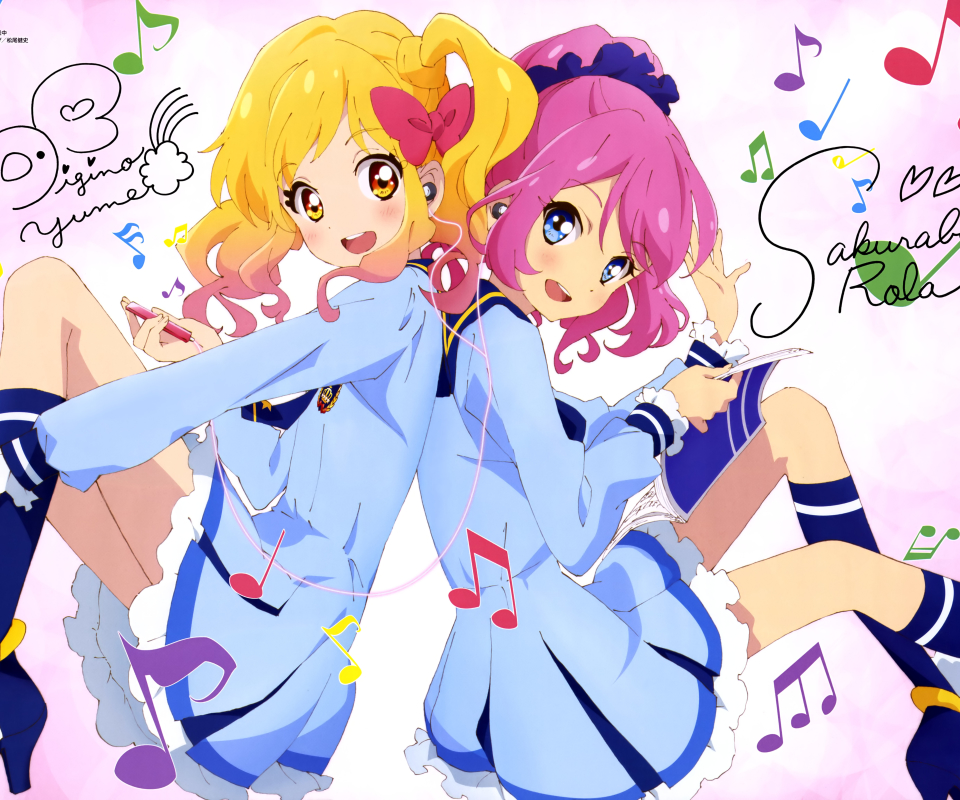 Free download wallpaper Anime, Aikatsu! on your PC desktop