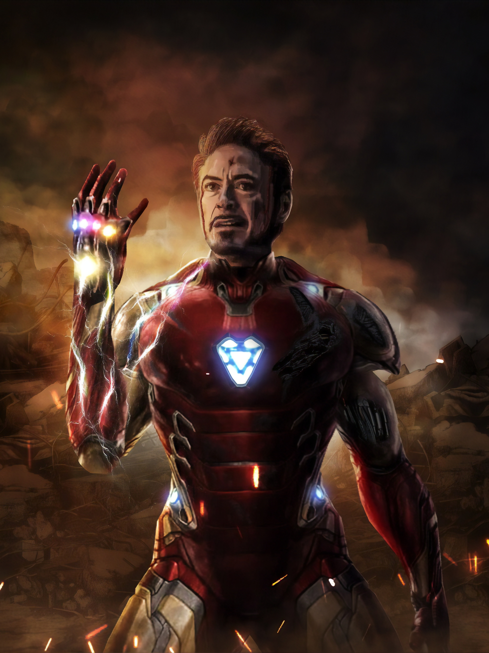 Handy-Wallpaper Filme, Ironman, Die Rächer, Avengers: Endgame kostenlos herunterladen.