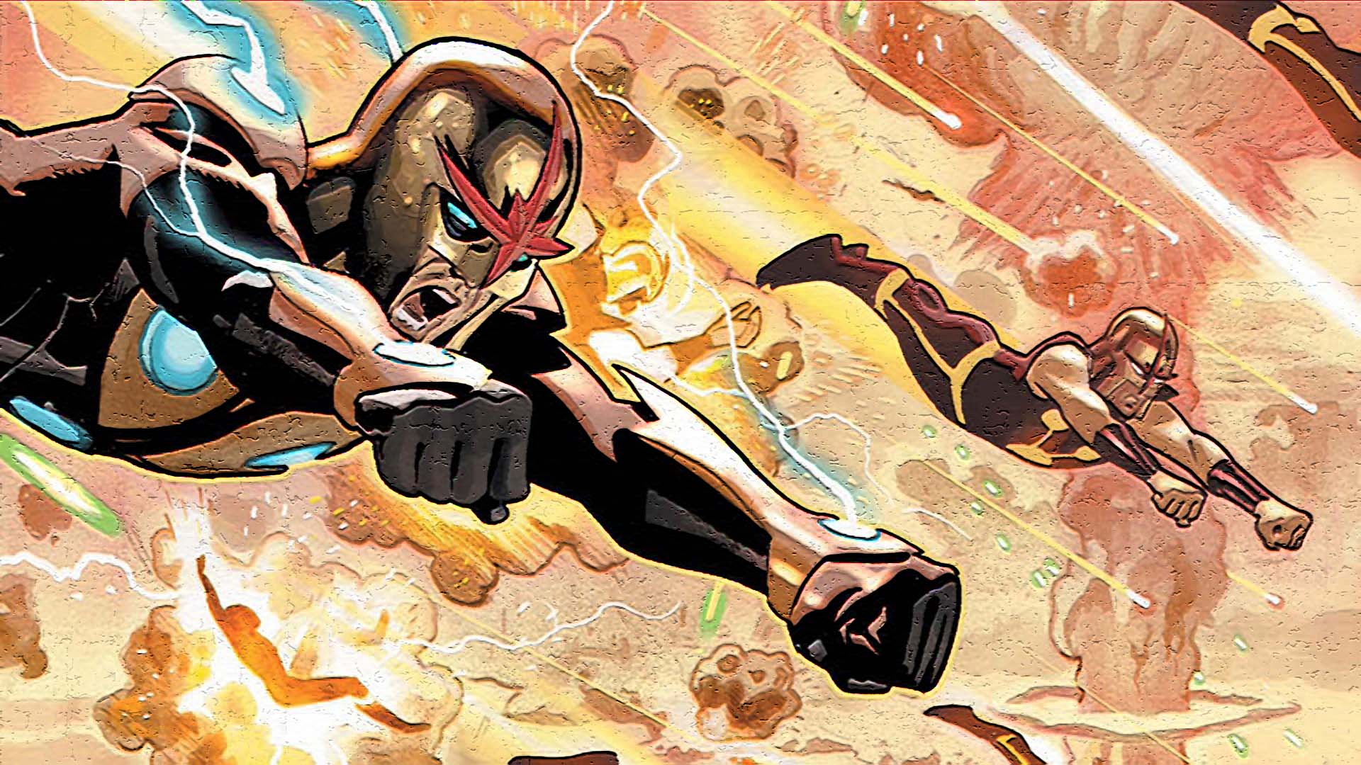 Скачати мобільні шпалери Комікси, Nova (Marvel Comics), Нова Зірка безкоштовно.