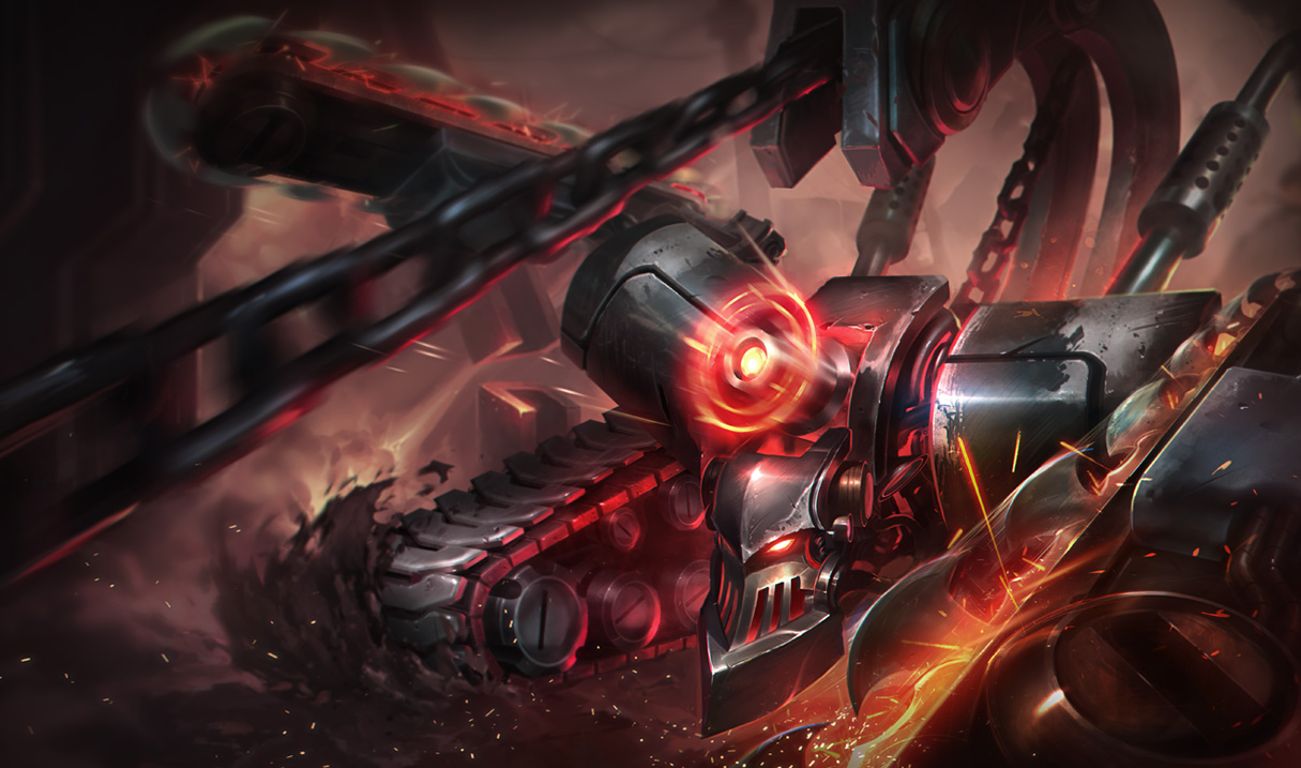 video game, league of legends, chain, chainsaw, skarner (league of legends)