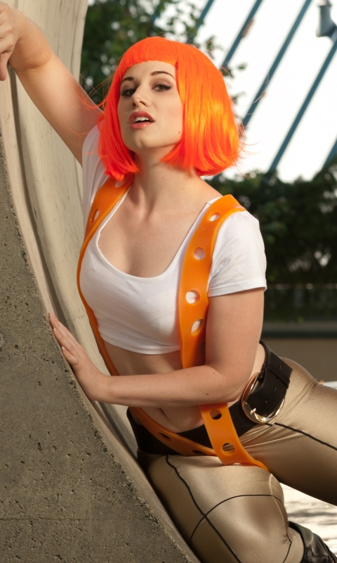 Download mobile wallpaper Women, Cosplay, Leeloo (The Fifth Element), The Fifth Element for free.