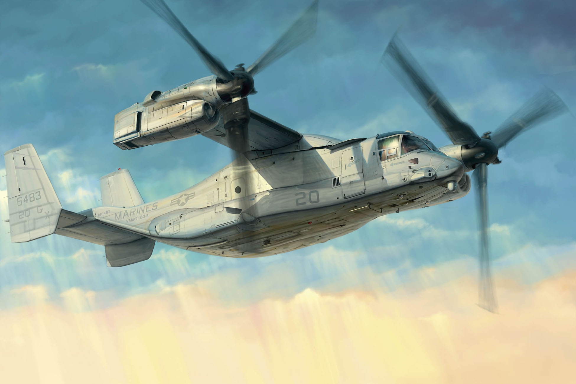 無料モバイル壁紙軍隊, ベル ボーイング V 22 オスプレイ, ティルトローター, 軍用ヘリコプターをダウンロードします。
