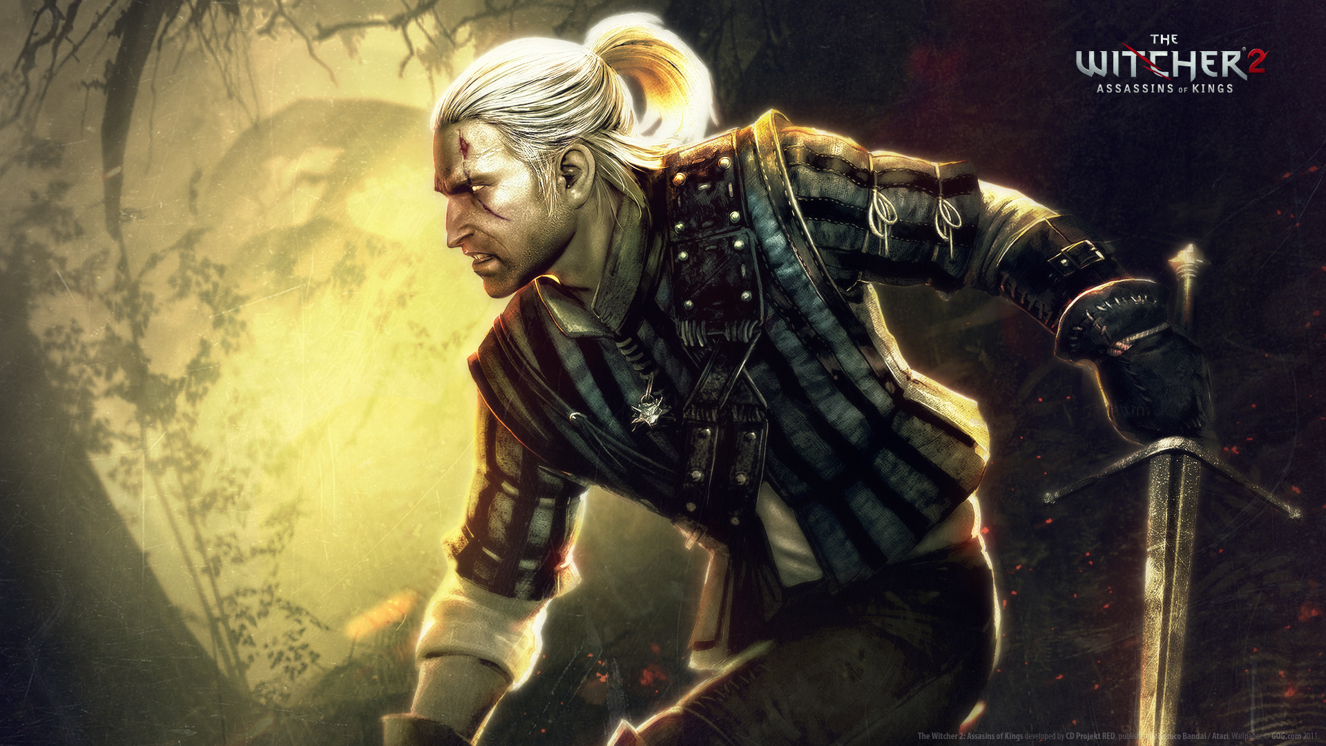 Handy-Wallpaper Computerspiele, Der Hexer, The Witcher 2: Assassins Of Kings, Geralt Von Riva kostenlos herunterladen.
