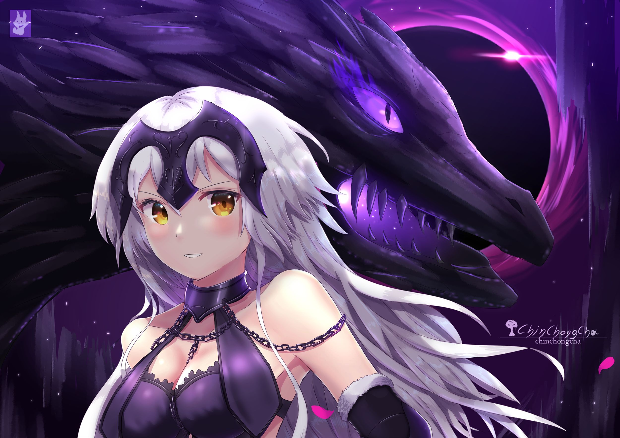 Handy-Wallpaper Animes, Fate/grand Order, Jeanne D'arc (Fate Serie), Jeanne D’Arc Alter, Schicksalsserie kostenlos herunterladen.