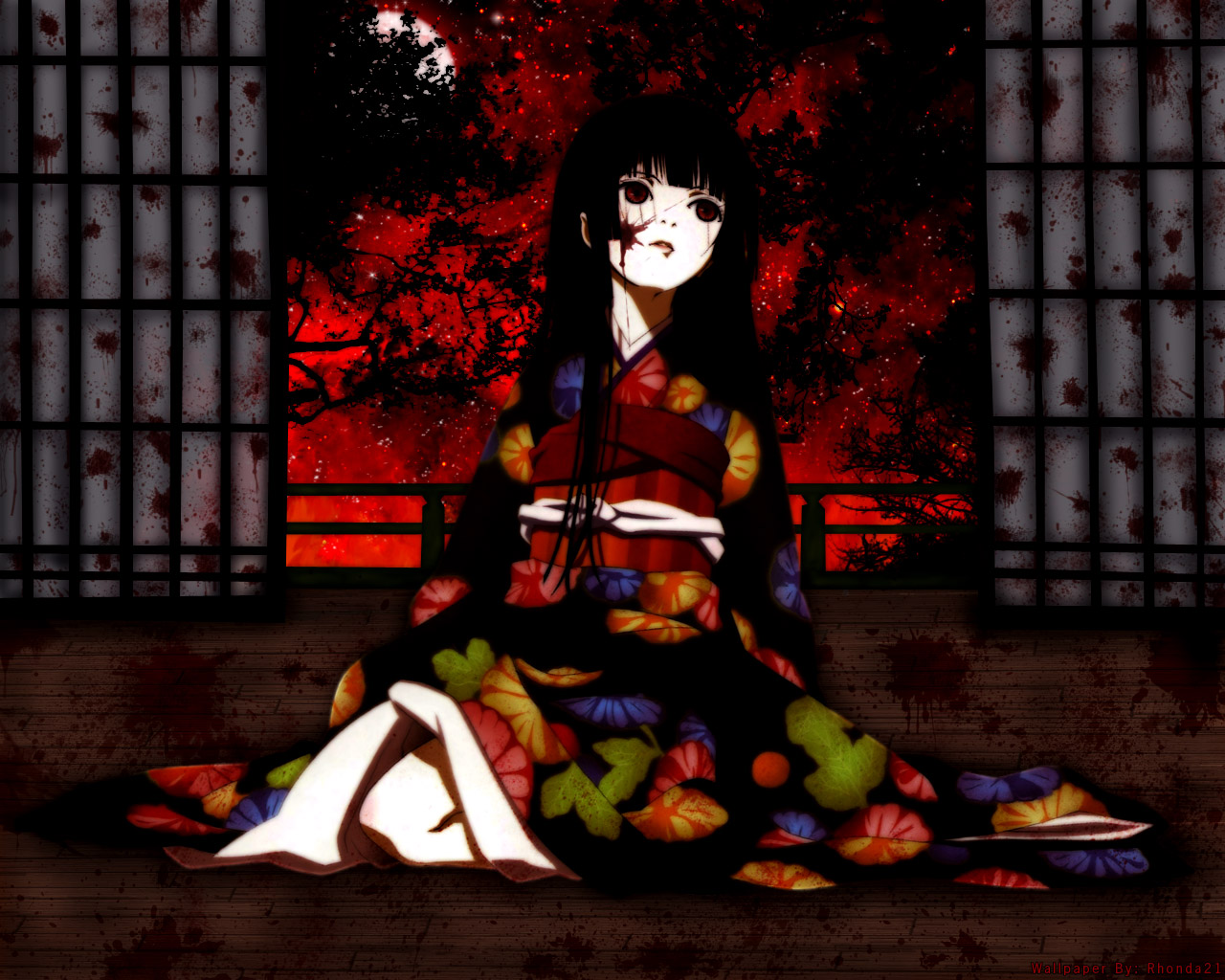 Free download wallpaper Anime, Jigoku Shōjo on your PC desktop