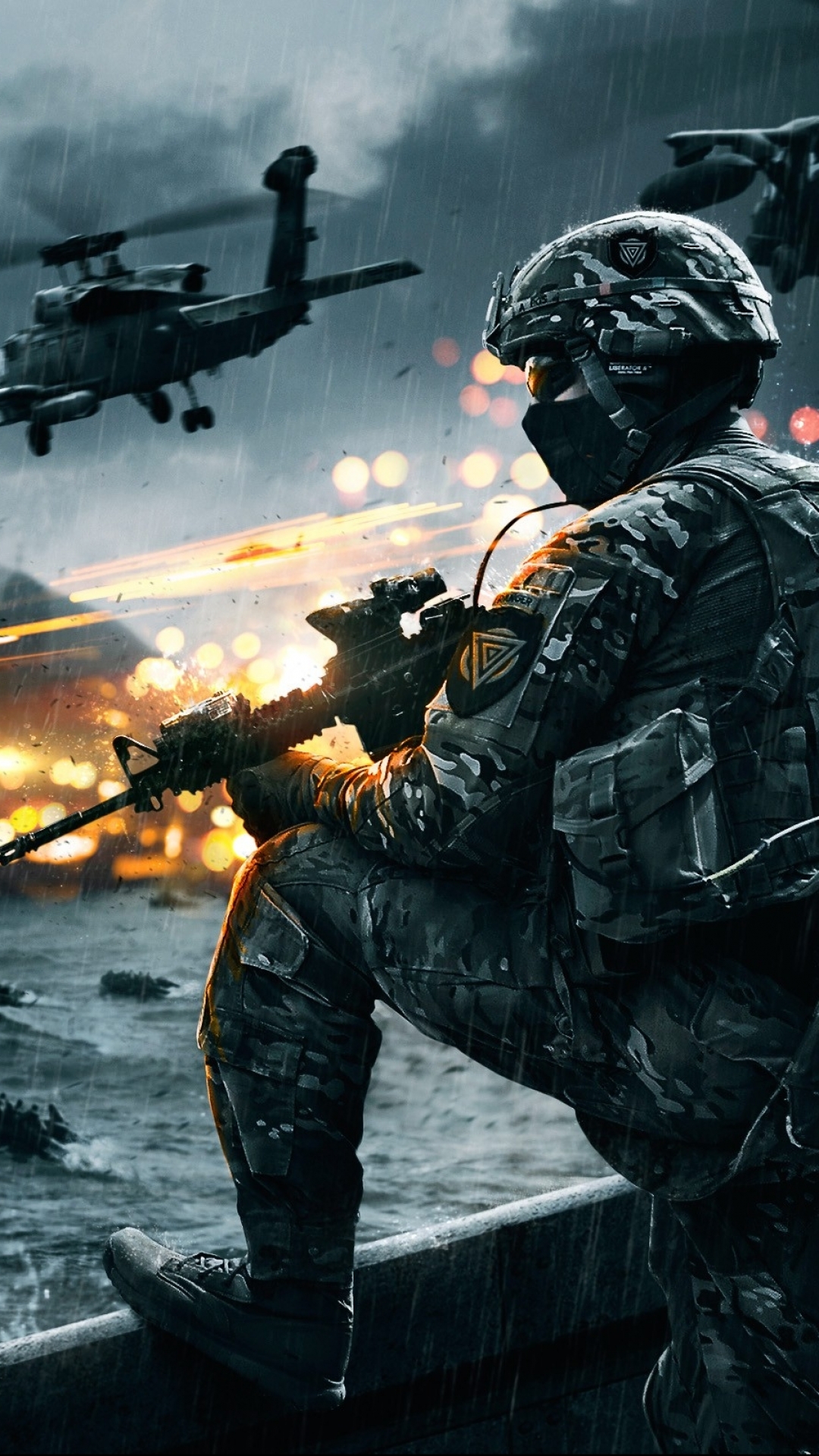 Download mobile wallpaper Battlefield, Video Game, Battlefield 4 for free.