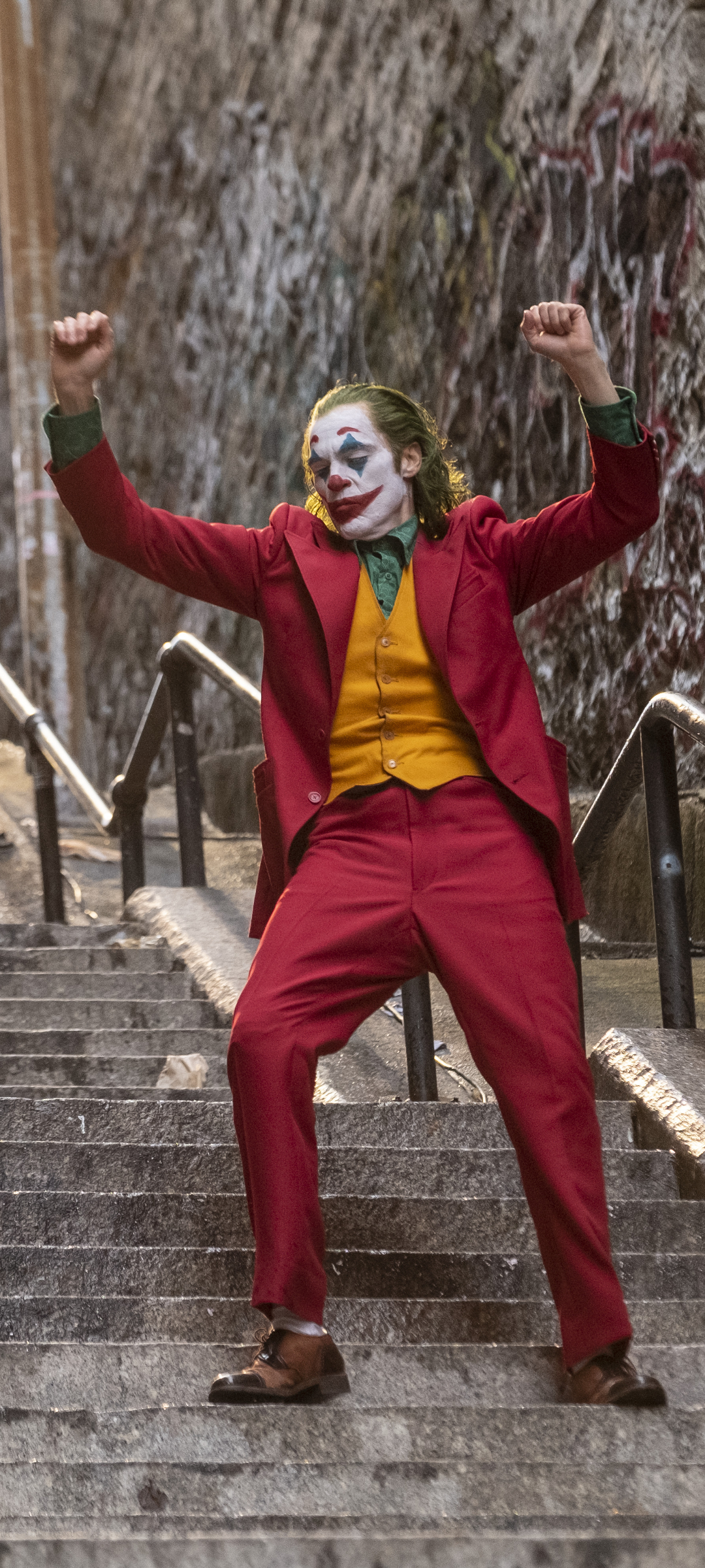 Download mobile wallpaper Joker, Stairs, Movie for free.