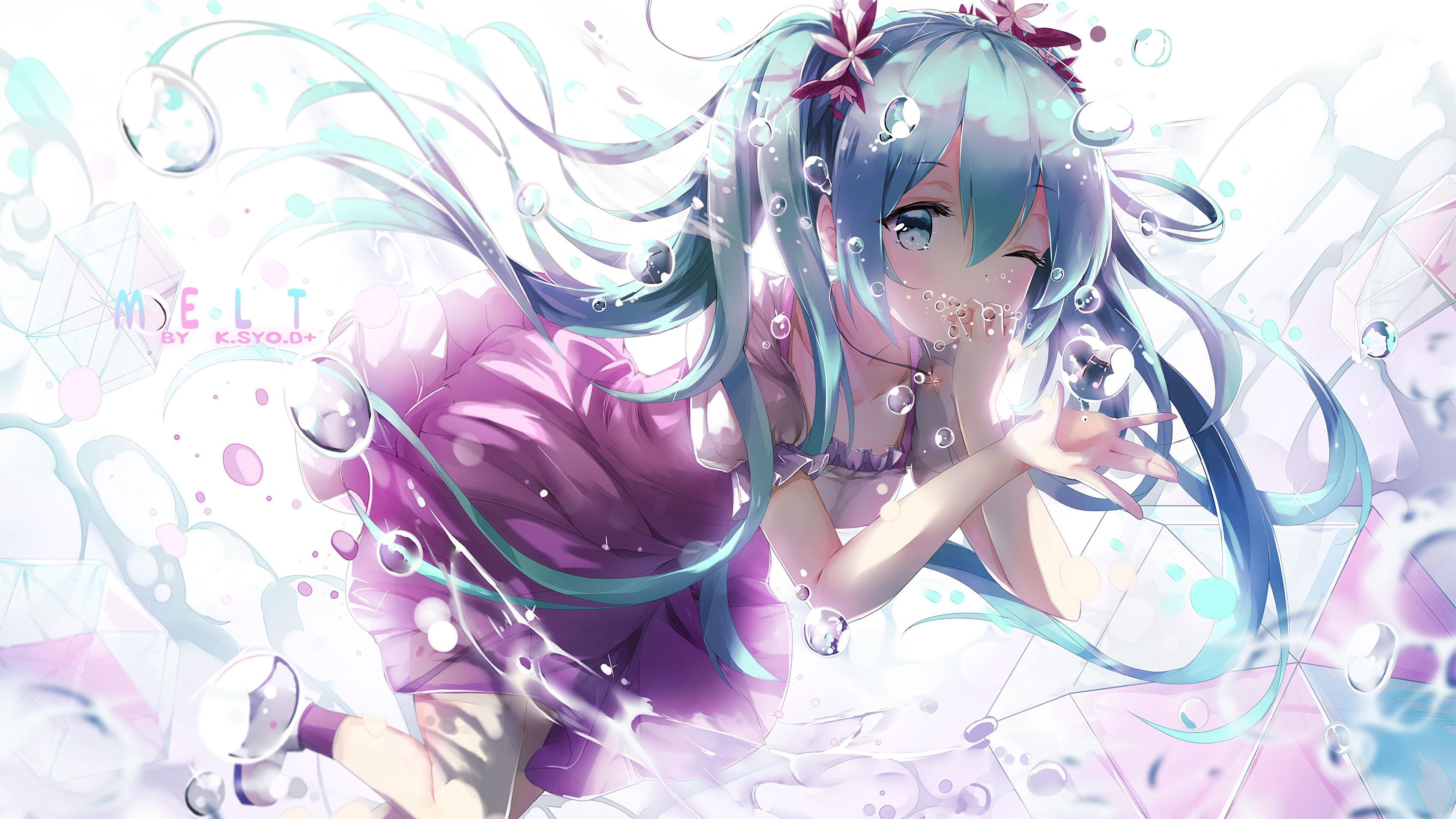 Handy-Wallpaper Vocaloid, Hatsune Miku, Animes kostenlos herunterladen.