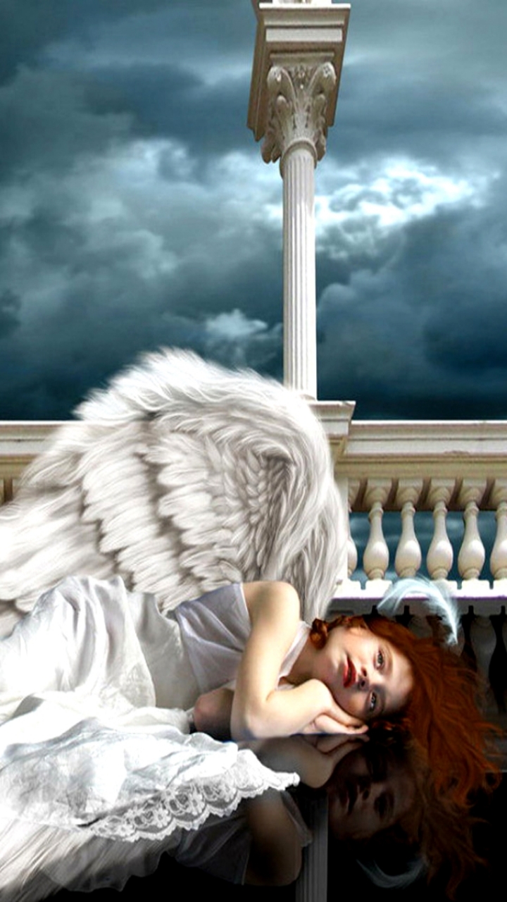 Download mobile wallpaper Fantasy, Angel for free.