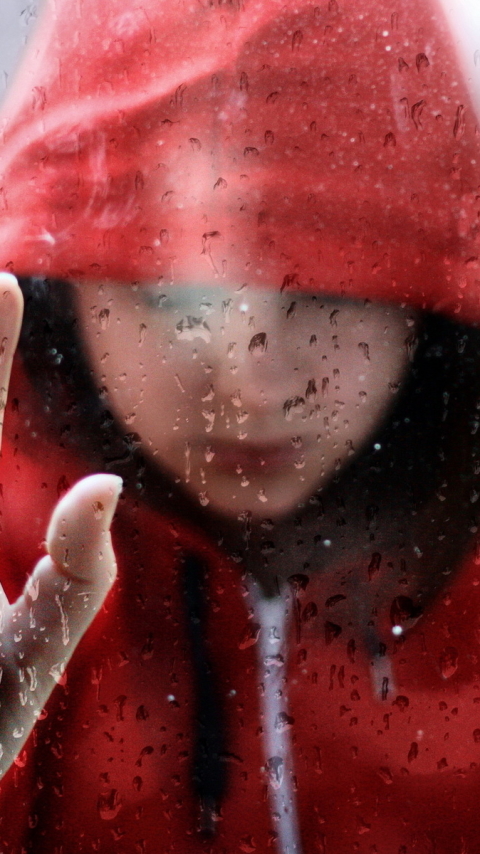 Download mobile wallpaper Rain, Child, Photography, Water Drop for free.