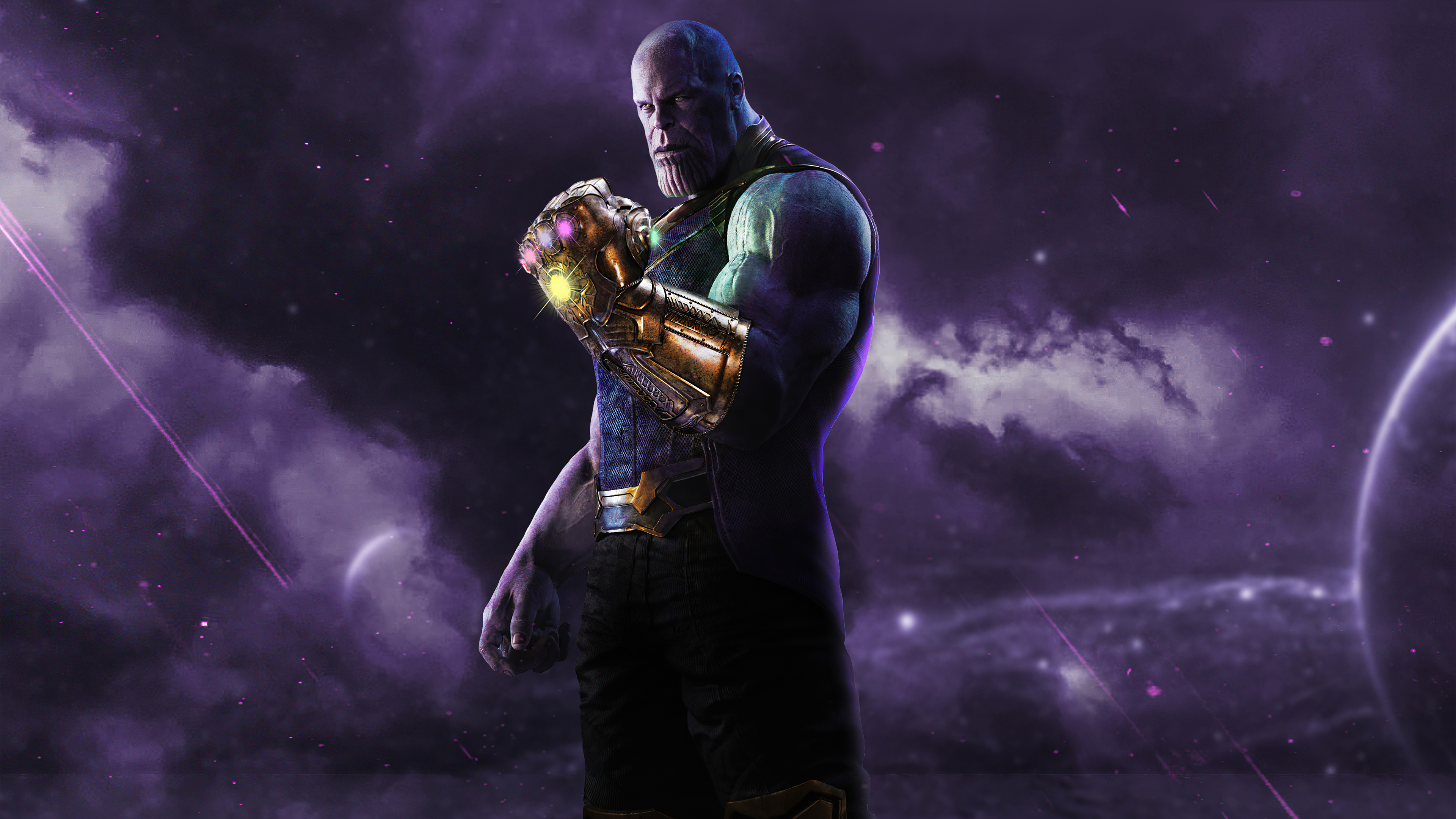 Download mobile wallpaper Movie, The Avengers, Josh Brolin, Thanos, Avengers: Infinity War for free.