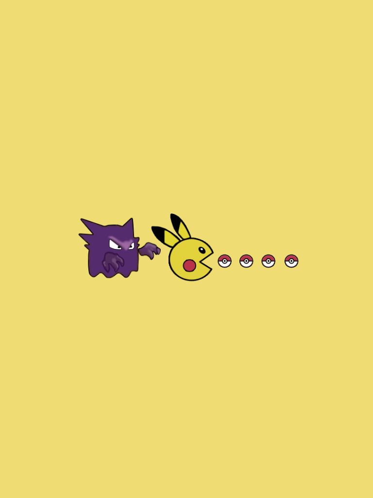 Download mobile wallpaper Anime, Pokémon, Pikachu, Gengar (Pokémon) for free.
