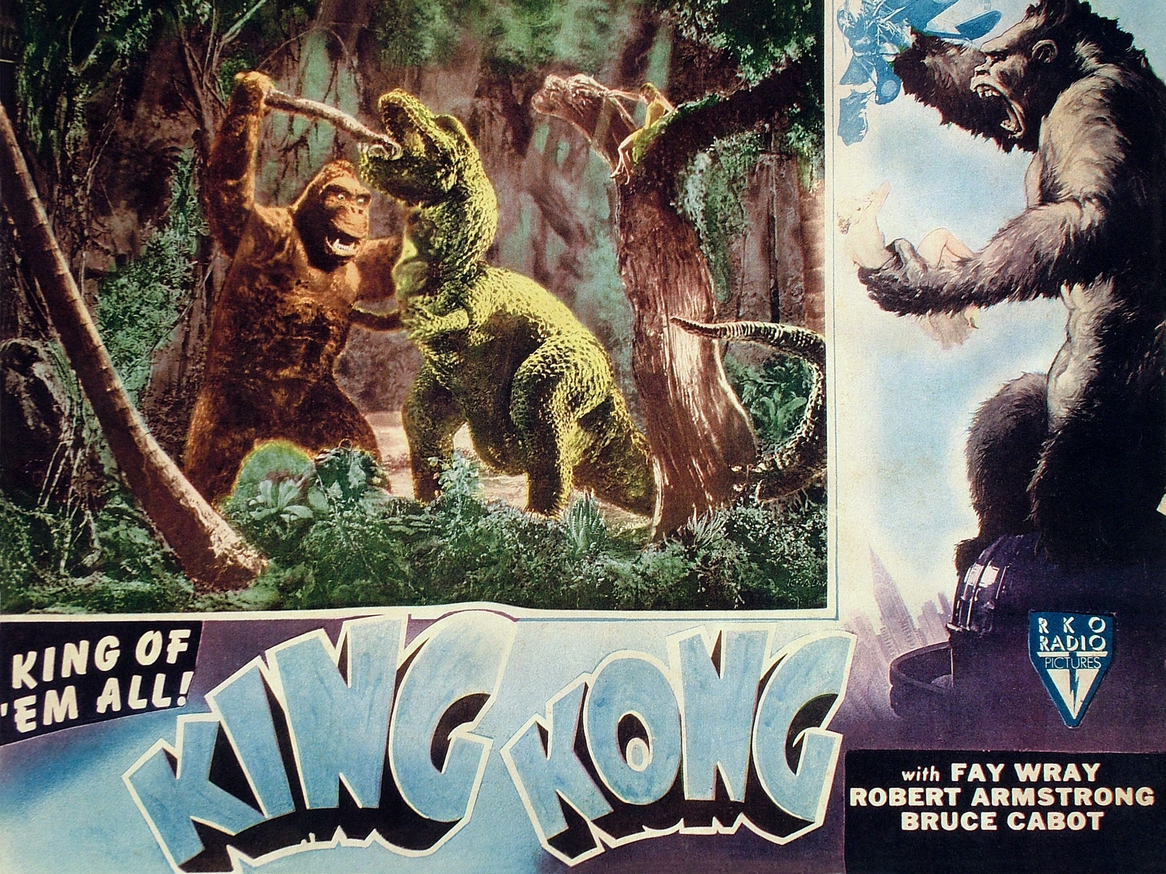579278 télécharger le fond d'écran film, king kong (1933), king kong - économiseurs d'écran et images gratuitement