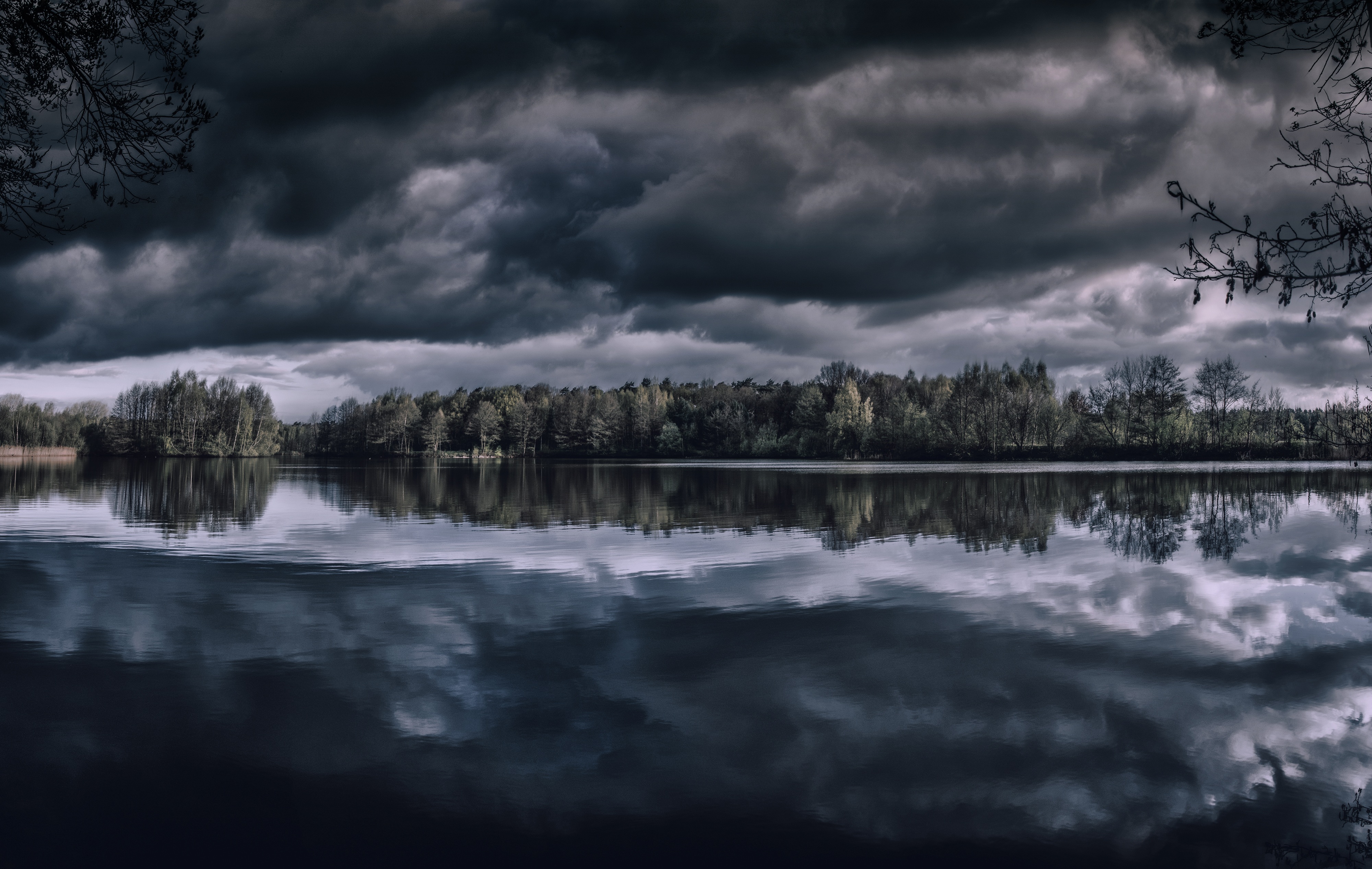 Descarga gratuita de fondo de pantalla para móvil de Naturaleza, Lago, Nube, Tierra/naturaleza, Reflejo.