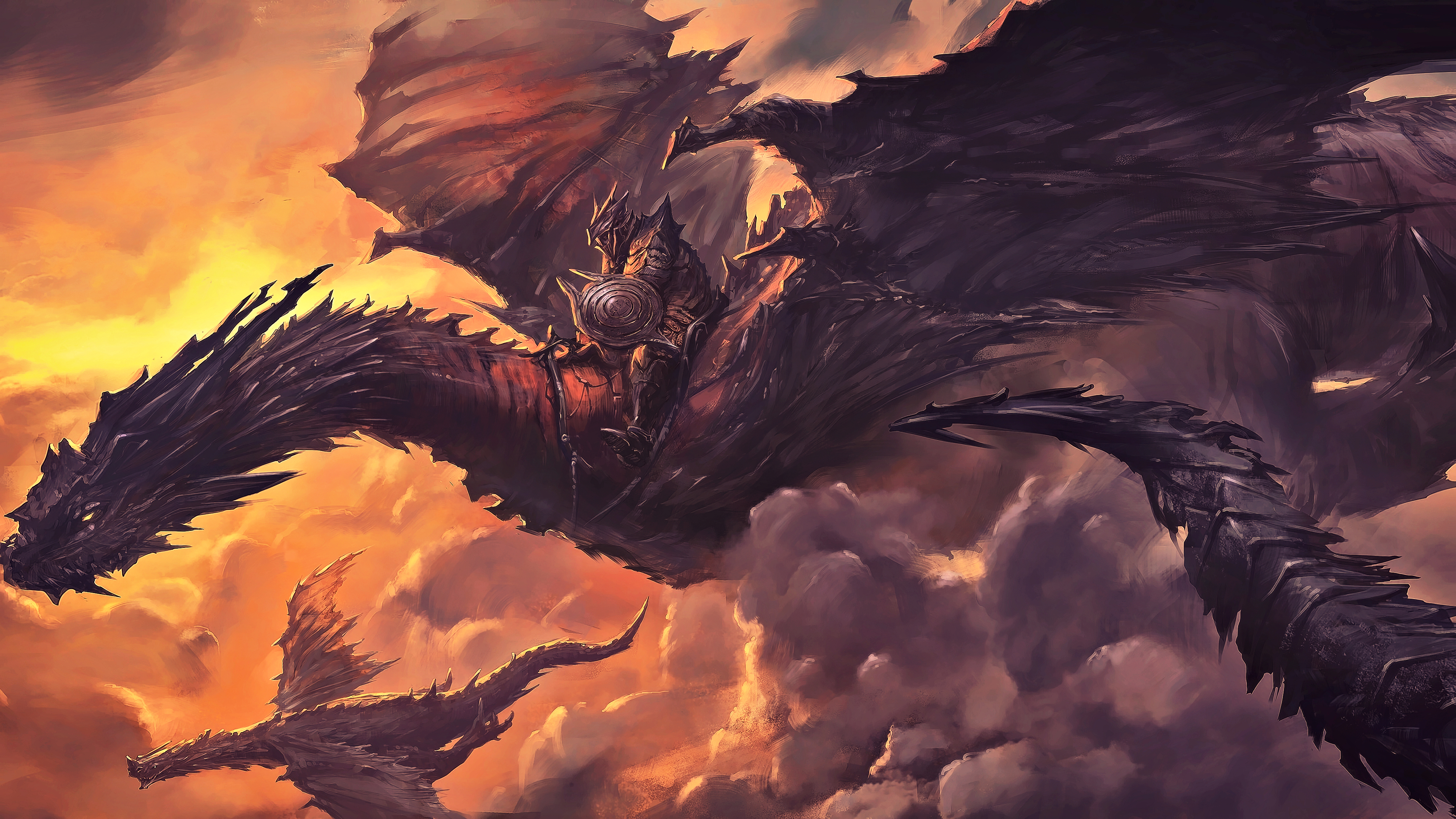 Download mobile wallpaper Fantasy, Dragon for free.