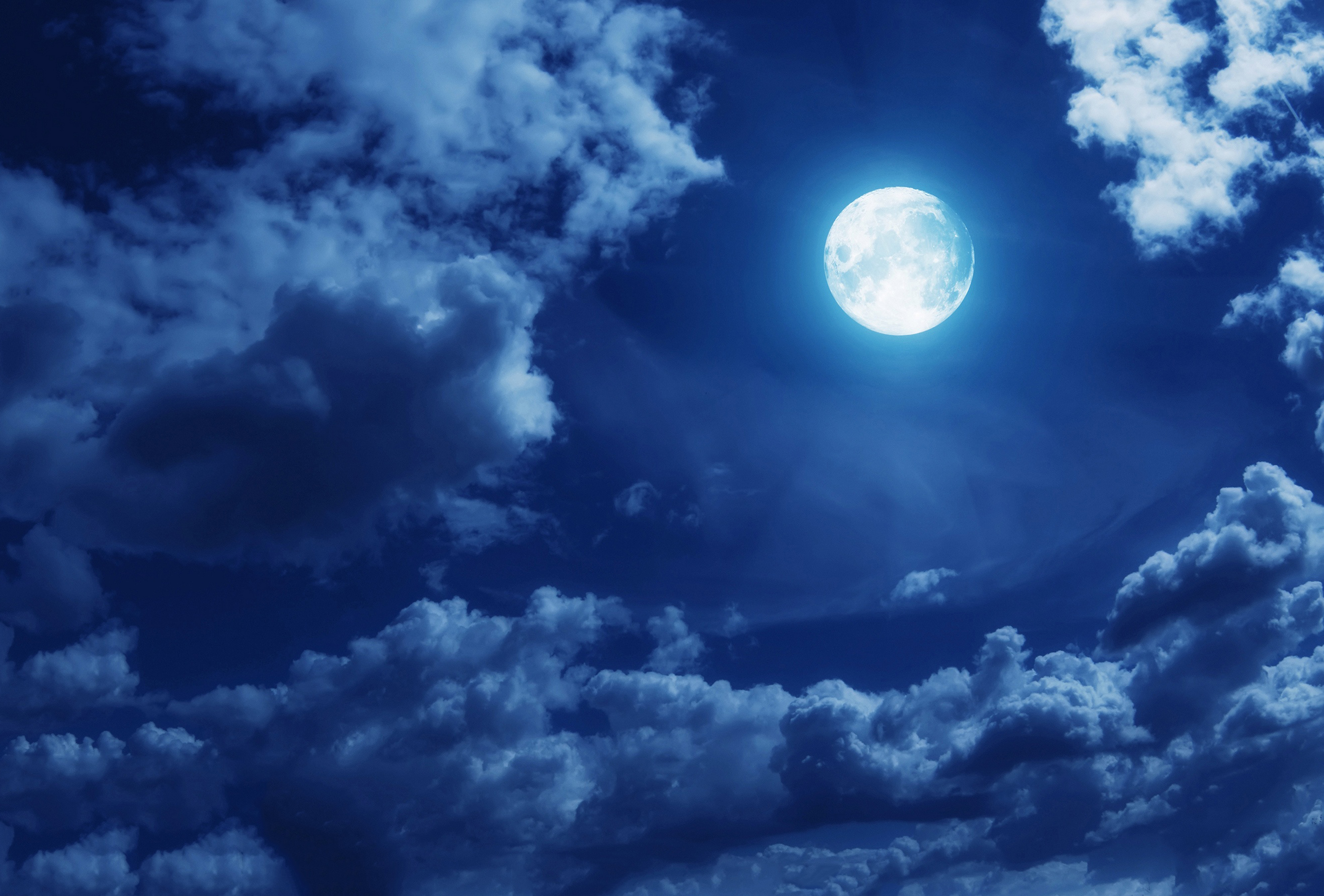 Free download wallpaper Nature, Sky, Night, Moon, Earth, Cloud on your PC desktop