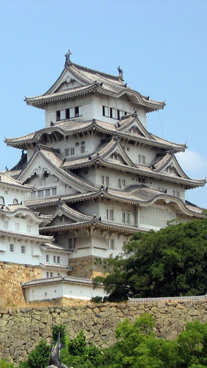 無料モバイル壁紙城, 日本, マンメイド, 姫路城をダウンロードします。