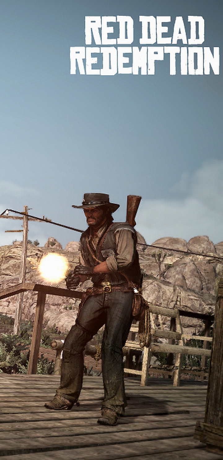 Handy-Wallpaper Computerspiele, Red Dead Redemption, Roter Tot kostenlos herunterladen.