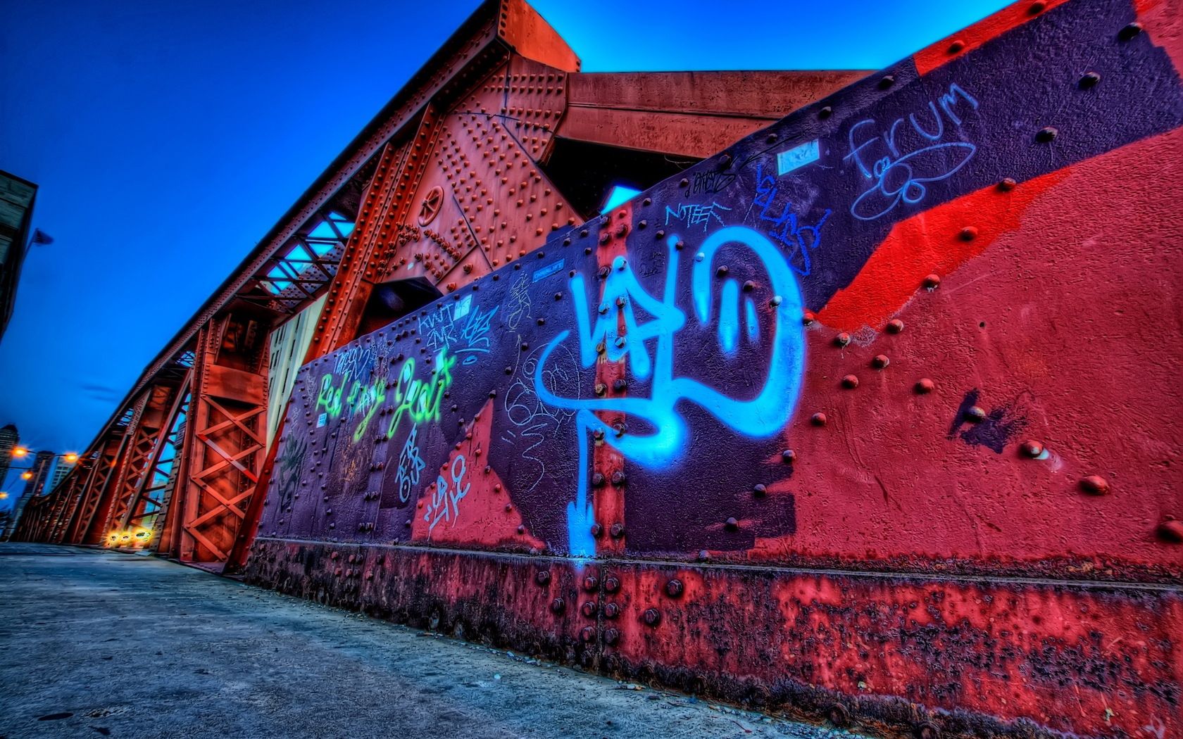 street, cities, city, wall, graffiti desktop HD wallpaper