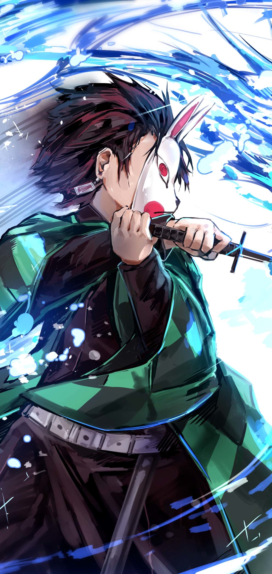 Descarga gratuita de fondo de pantalla para móvil de Animado, Demon Slayer: Kimetsu No Yaiba, Tanjiro Kamado.