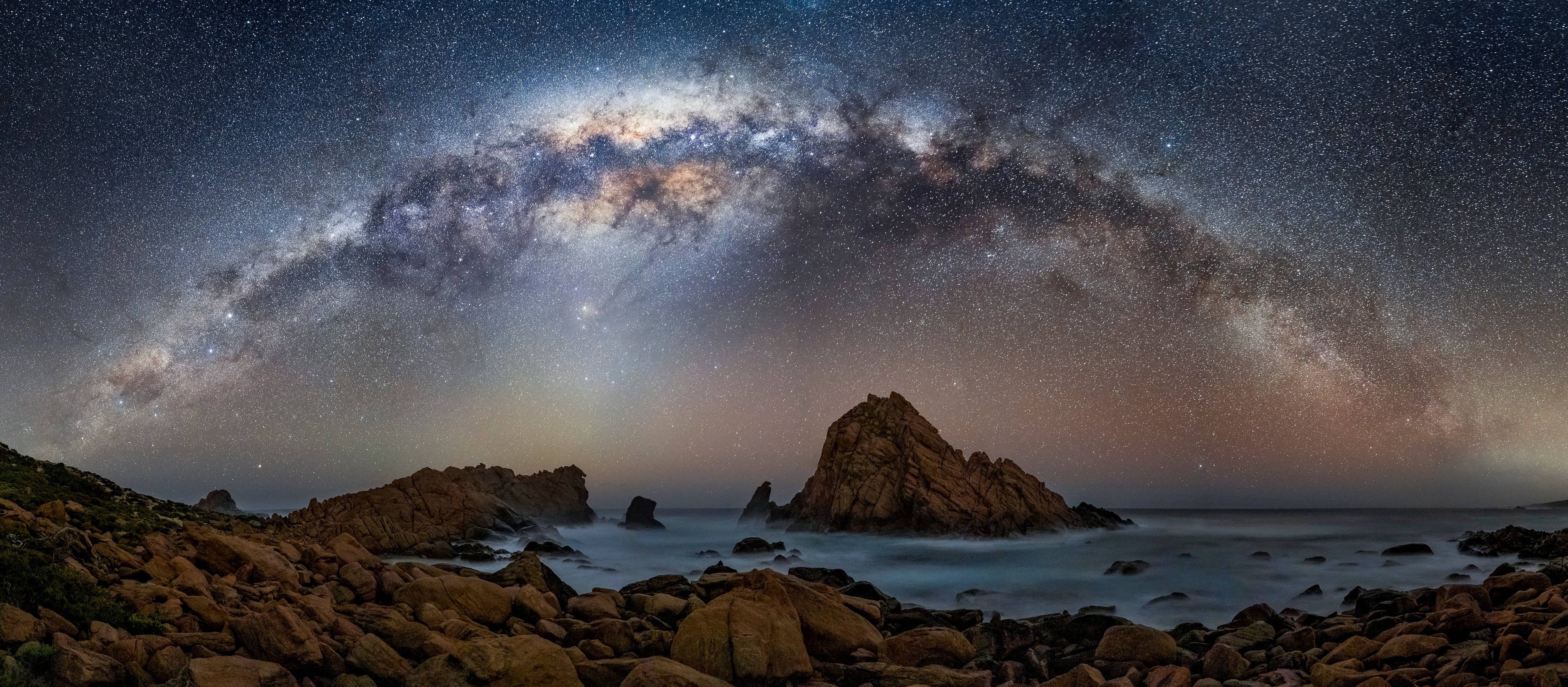 Free download wallpaper Milky Way, Galaxy, Sci Fi on your PC desktop