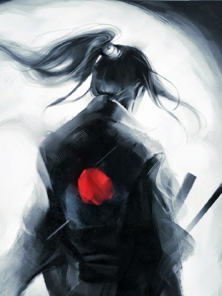 Download mobile wallpaper Fantasy, Samurai for free.