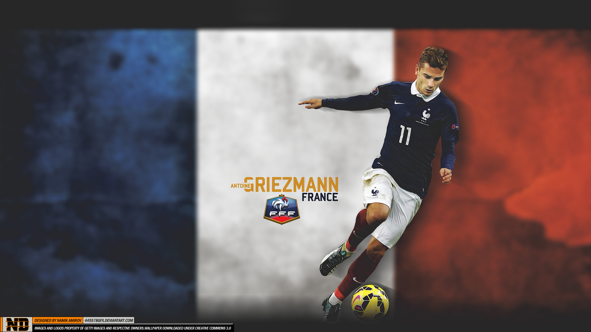 Téléchargez des papiers peints mobile Des Sports, Football, Français, Antoine Griezmann gratuitement.