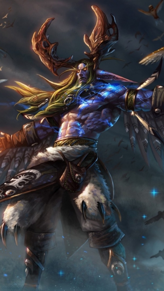 Descarga gratuita de fondo de pantalla para móvil de Warcraft, Videojuego, World Of Warcraft, Malfurion Stormrage.