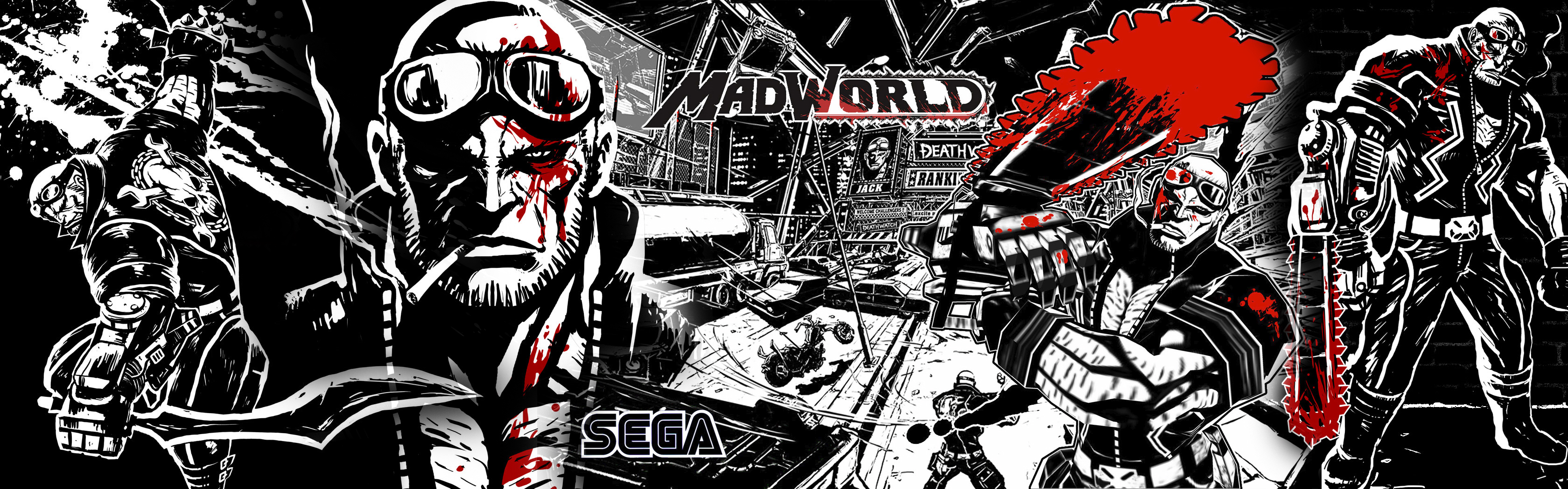 Laden Sie Madworld HD-Desktop-Hintergründe herunter