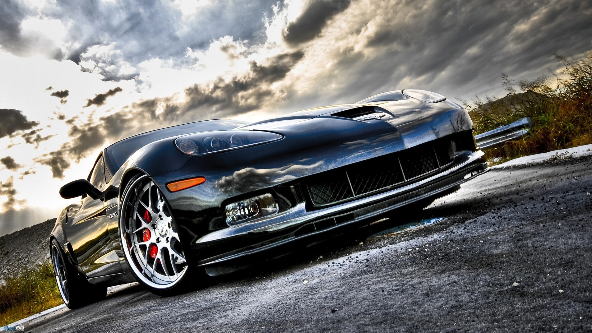 Free download wallpaper Chevrolet Corvette, Vehicles on your PC desktop