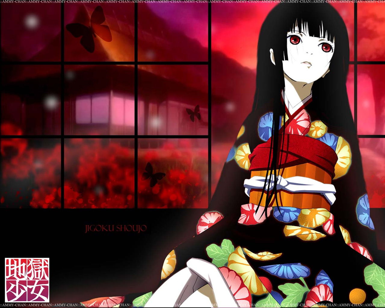 Baixar papel de parede para celular de Anime, Jigoku Shoujo gratuito.