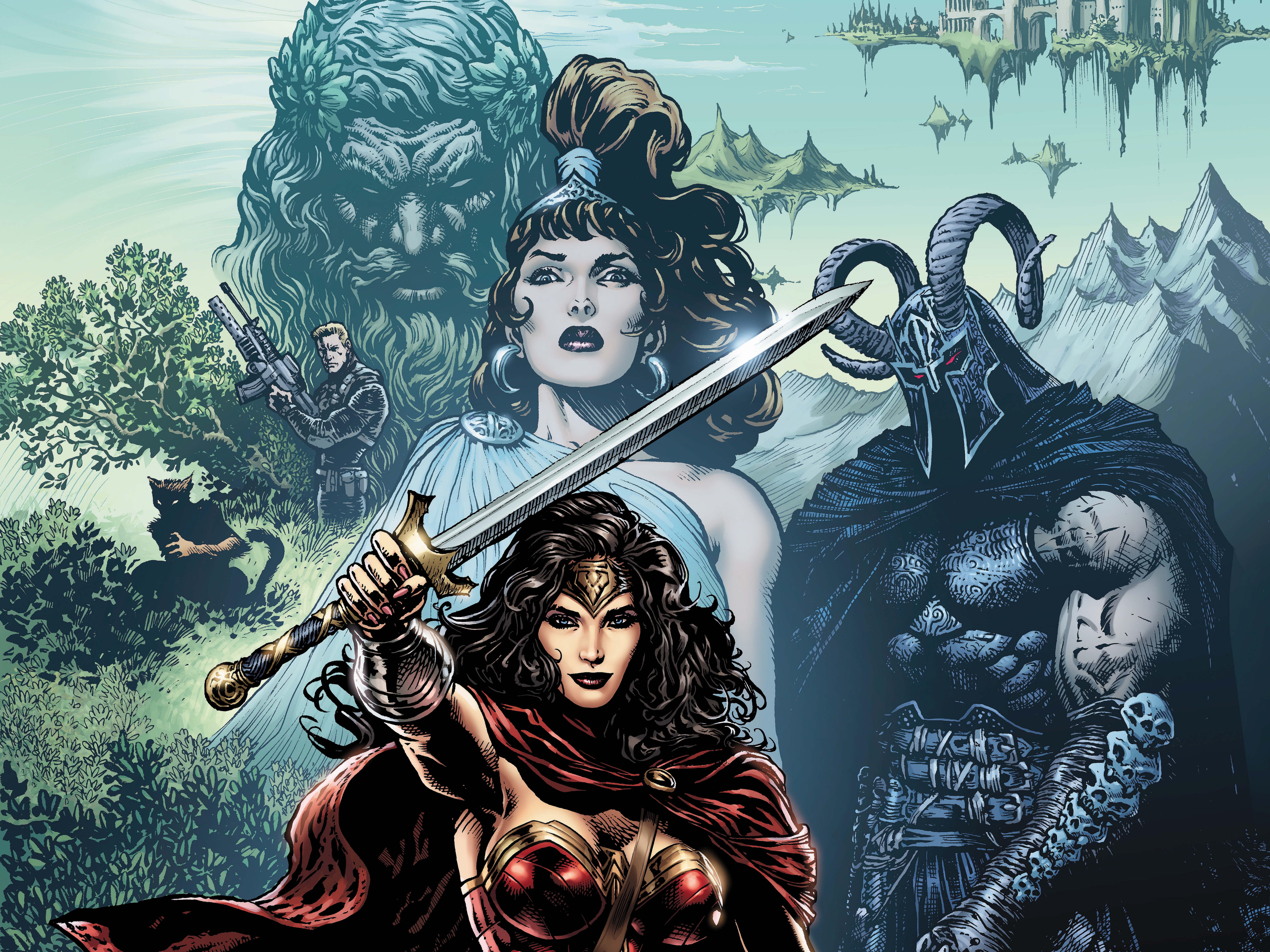 Download mobile wallpaper Wonder Woman, Comics for free.