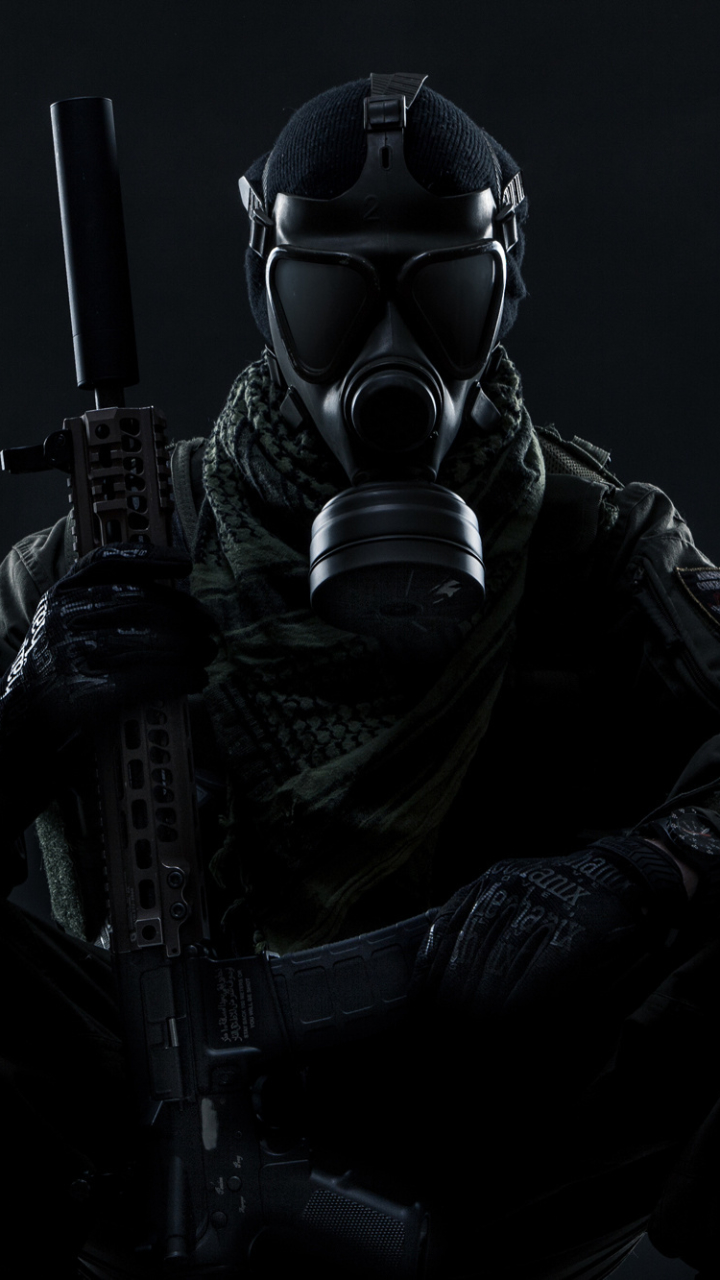 Download mobile wallpaper Weapon, Gas Mask, Soldier, Video Game, Tom Clancy’S Ghost Recon Wildlands for free.