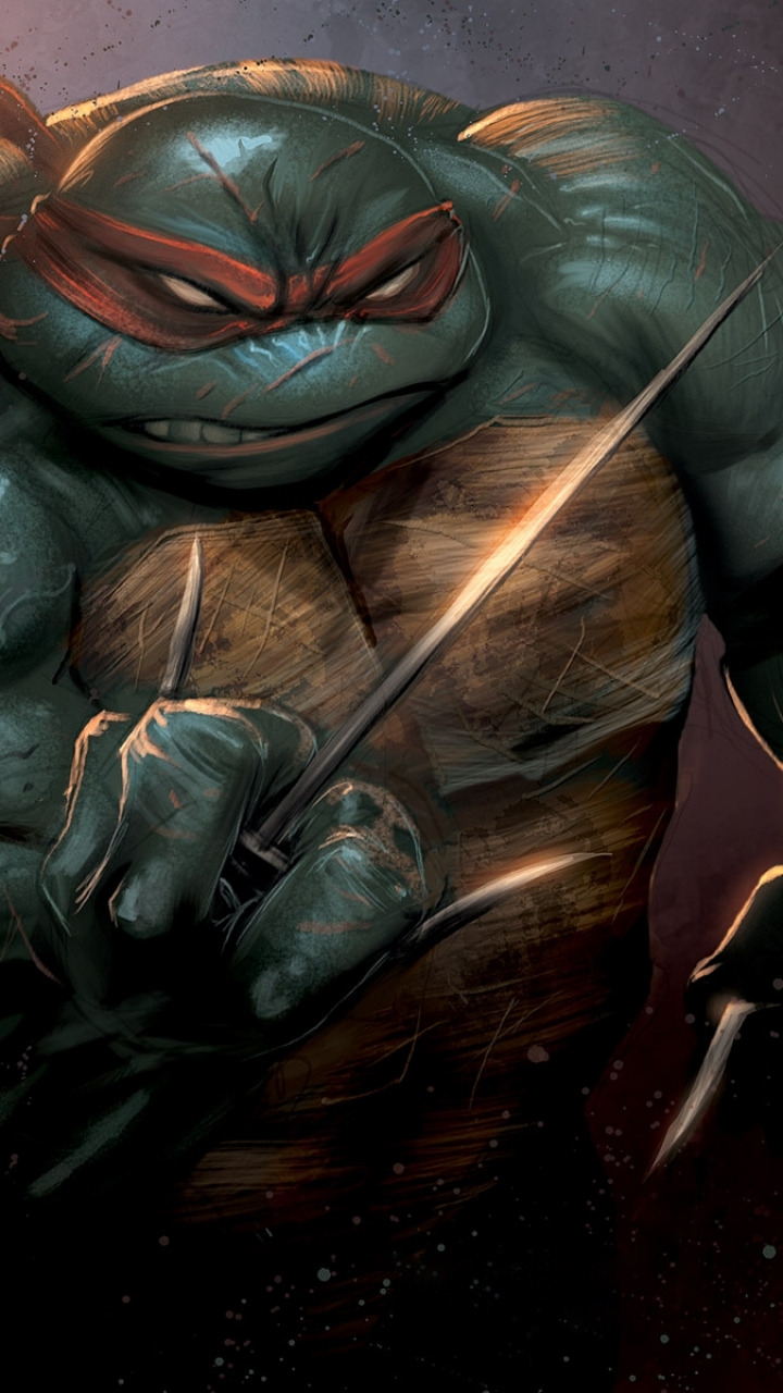 Download mobile wallpaper Tmnt, Teenage Mutant Ninja Turtles, Comics, Raphael (Tmnt) for free.