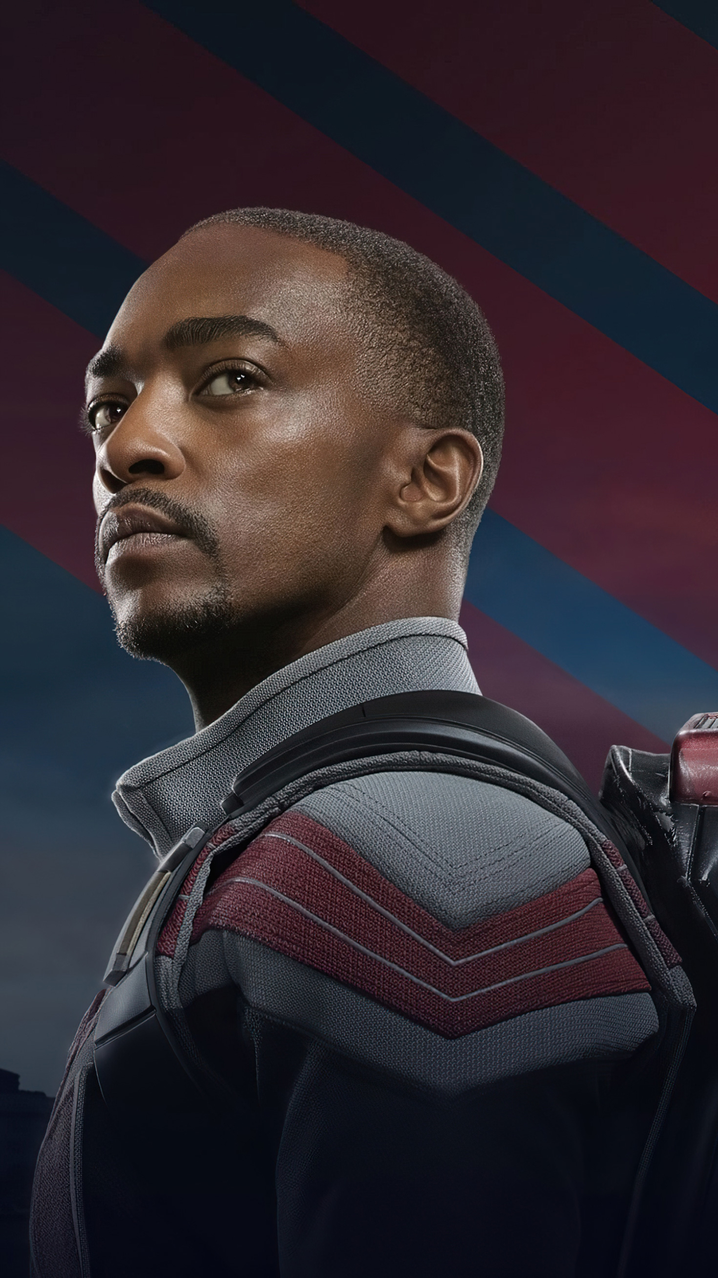 Download mobile wallpaper Tv Show, Falcon (Marvel Comics), Anthony Mackie, Sam Wilson, The Falcon And The Winter Soldier for free.