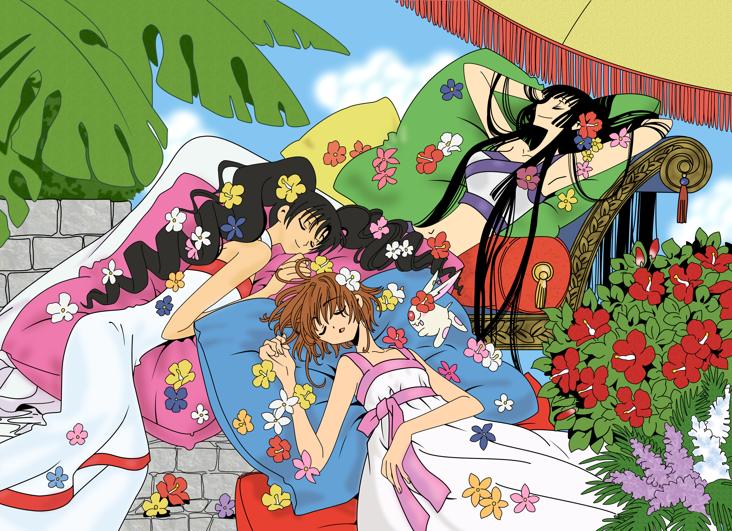 238315 Hintergrundbild herunterladen animes, crossover, tsubasa: reservoir chronik, xxxholic - Bildschirmschoner und Bilder kostenlos