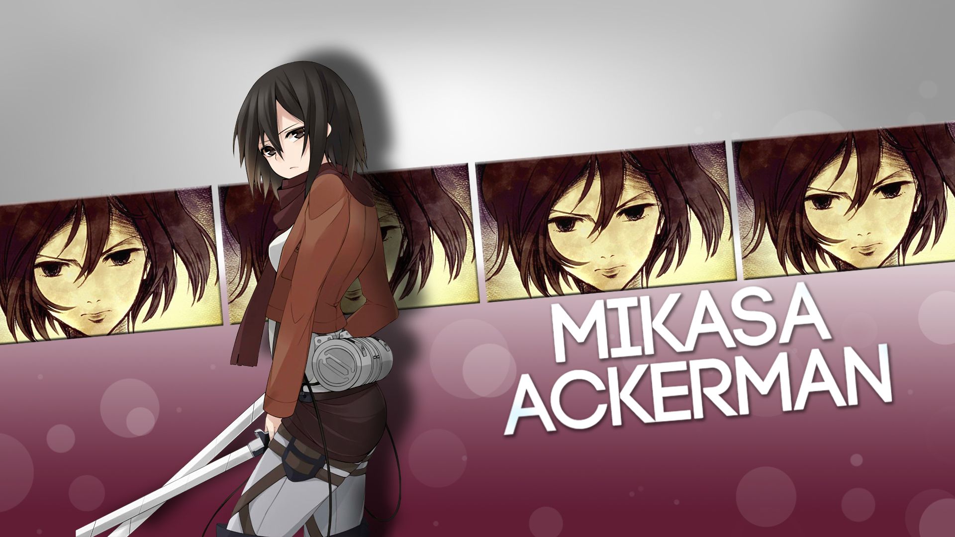 Free download wallpaper Anime, Mikasa Ackerman, Attack On Titan on your PC desktop