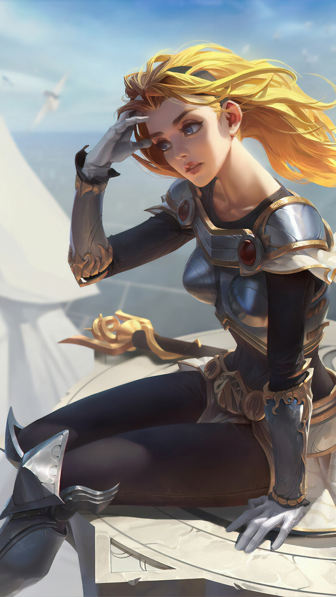 Download mobile wallpaper League Of Legends, Blonde, Video Game, Lux (League Of Legends) for free.