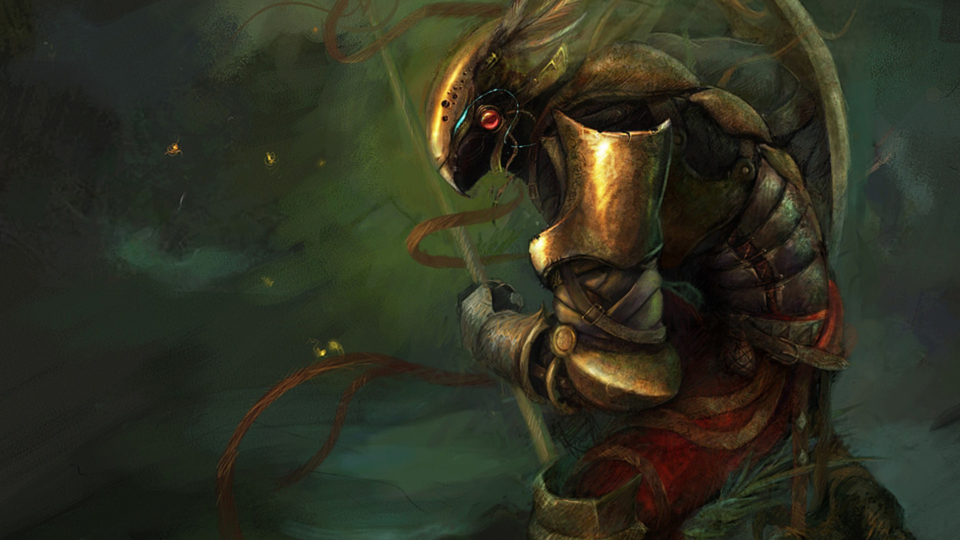 Free download wallpaper Fantasy, Warrior on your PC desktop